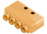 Shielded Edge Launch Multiport PCB Connectors